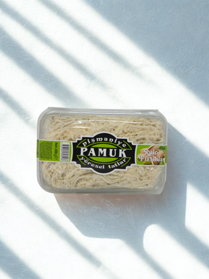 Antep Fıstıklı Rulo Pişmaniye - Görsel 1